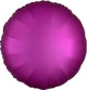 Pomegranate Pink Satin Luxe Round Circle 19″ Balloon