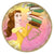 Princess Belle Plates 9″ by Amscan from Instaballoons