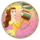 Princess Belle Plates 9″ (8 count)