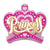 Princess Crown 18″ Foil Balloon by Convergram from Instaballoons
