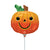 Pumpkin (requires heat-sealing) 14″ Foil Balloon by Anagram from Instaballoons