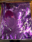 Purple Foil Sheets 20"x30" by Imported from Instaballoons