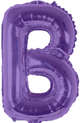 Purple Letter B 16″ Balloon