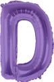 Purple Letter D 16″ Balloon