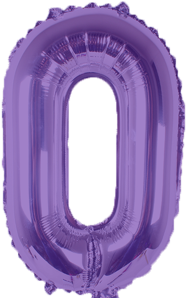 Purple letter balloons deals