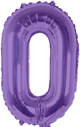 Purple Letter O 16″ Balloon