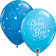 Baby Boy Stars 11″ Latex Balloons (50)