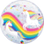 Qualatex Birthday Rainbow Unicorns 22″ Bubble Balloon
