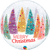 Qualatex Christmas Trees & Snowflakes 22″ Bubble Balloon