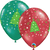 Christmas Trees Stars & Swirls 11″ Latex Balloons (50)