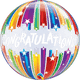 Felicidades Shooting Stars Globo Burbuja 22″