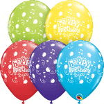 Qualatex Happy Birthday To You 11″ Latex Balloons (50)