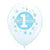 Globos de látex para primer cumpleaños de 11.0 in.