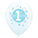 Globos de látex para primer cumpleaños de 11.0 in.