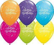 Qualatex Latex 11" Birthday Shining Star Latex (50 count)