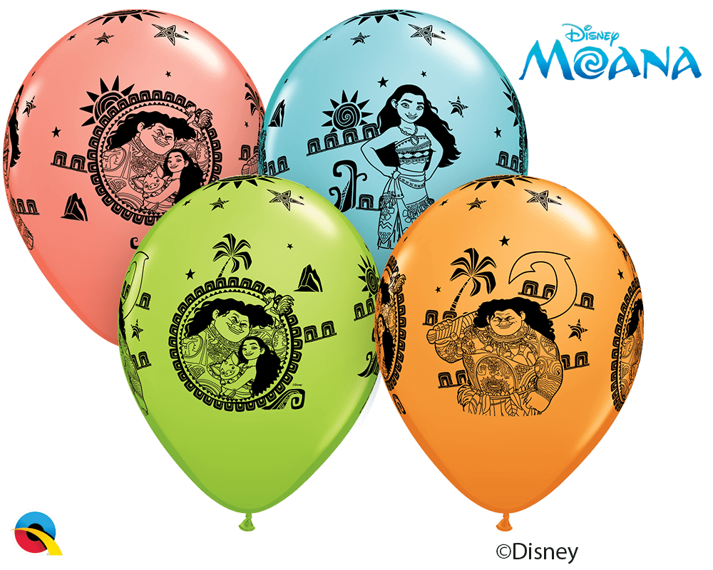 Moana balloons best sale