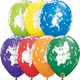 11″ Round Party Animals Balloons (50 pack)