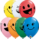 Globos de látex con caras sonrientes de 11" (paquete de 50)