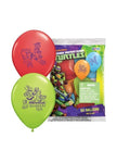 Qualatex Latex 12" Teenage Mutant Ninja Turtles Latex Balloons 6 Count