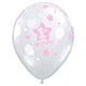 1st Birthday Soft Patterns 11″ Latex Balloons (50 count)
