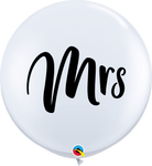 Qualatex Latex 3' Round Mrs. Balloons (2 pack)