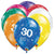Qualatex Latex 30-A-Round Jewel Assortment 11″ Latex Balloons (50 count)