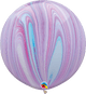 30″ Fashion SuperAgate (Marbled) Latex Balloons (2 count)