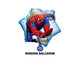 Globos de aluminio B-Bops de Spider-Man de 34"