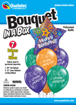 5″ Purple Star Birthday Latex Balloons 7 Counts