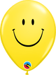 5″ Round Smile Face Balloons (100 pack)