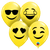 Qualatex Latex 5" Round Smiley Faces Assortment Balloons (100 pack)