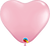 Qualatex Latex 6″ Pink Heart Latex Balloons (100 Count)