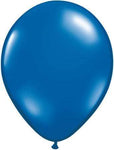 Qualatex Latex 9" Sapphire Latex Balloons 100 Count