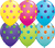Qualatex Latex Assorted Colorful Big Polka Dots 11″ Latex Balloons (50)