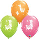 Surtido Llamas 11″ Globos Latex (50)