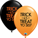 Globos de látex surtidos Simply Trick-or-Treat Yo Self de 11″ (50 unidades)