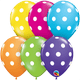 Big Polka Dots Tropical Assortment 5″ Latex Balloons (100 count)