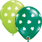 Qualatex Latex Big Shamrocks 11″ Latex Balloons (50 count)