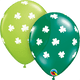 Globos de látex Big Shamrocks de 11″ (50 unidades)