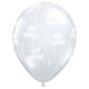 Birthday-A-Round Diamond Clear 11″ Latex Balloons (50 count)