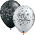 Qualatex Latex Birthday Elegant Sparkles & Swirls 11″ Latex Balloons (50 Count)