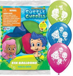 Qualatex Latex Bubble Guppies 12" Latex Balloons (6 count)
