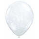 Butterflies-A-Round Diamond Clear 5″ Latex Balloons (100 count)