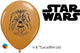 Globos de látex Chewbacca Face 5″ (100 unidades)