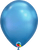 Qualatex Latex Chrome Blue 11″ Latex Balloons (25)