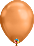 Qualatex Latex Chrome Copper 11″ Latex Balloons (100)