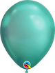 Globos Latex Verde Cromo 11″ (100)