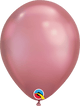 Globos Latex Cromo Malva 7″ (100)