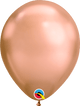 Chrome Rose Gold 11″ Latex Balloons (100)