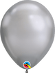 Chrome Silver 11″ Latex Balloons (25 count)